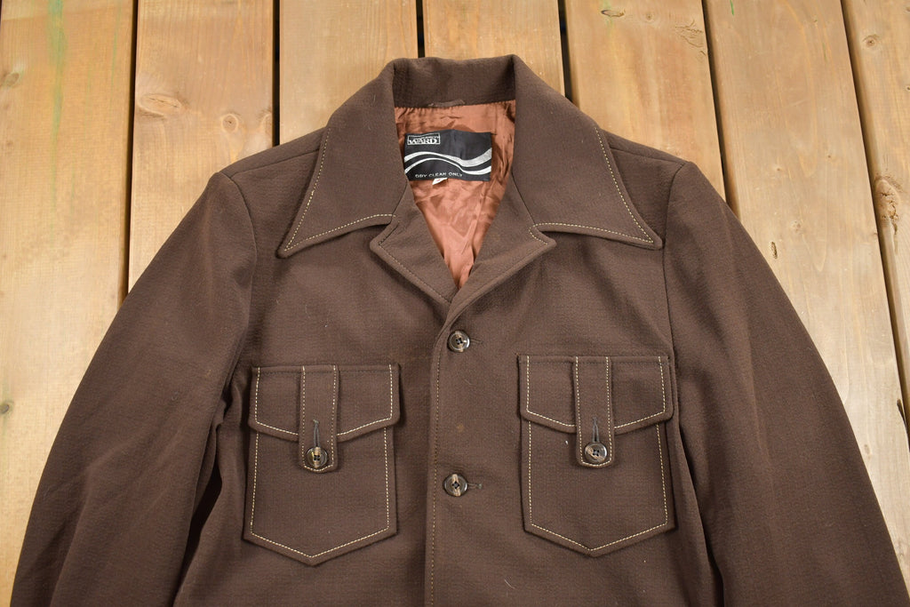 Vintage 1970s Montgomery Ward Polyester Jacket