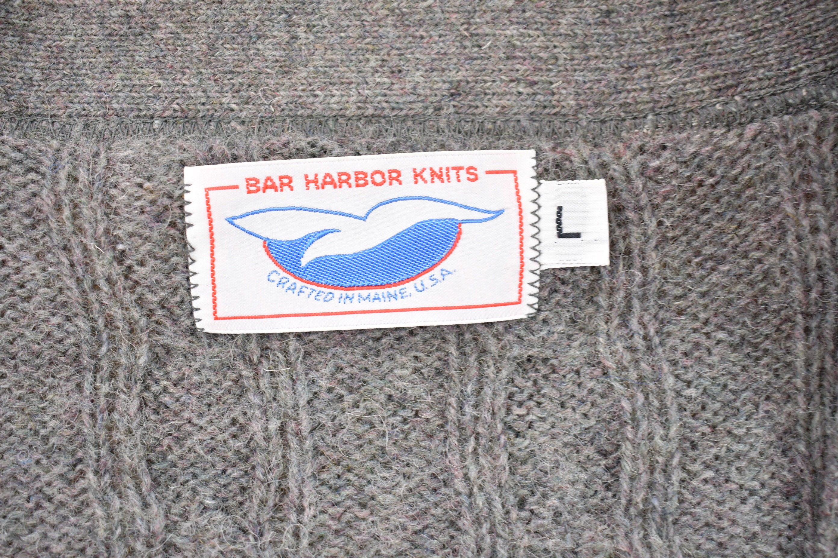 Vintage Knitted Sweater Cardigan
