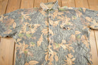 Vintage 1990s Gander Mountain Real Tree Camouflage Button Up Shirt