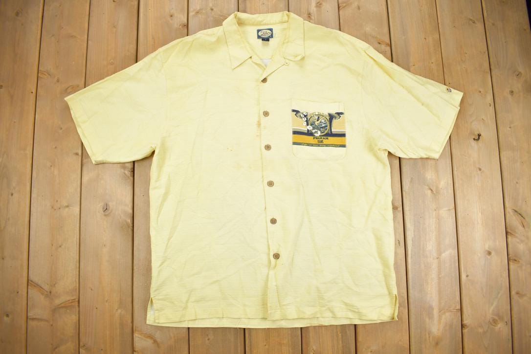 Vintage Y2k Tommy Bahama De Luxe Button Up Shirt
