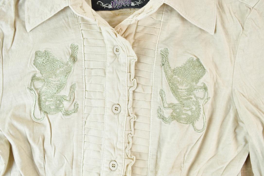 Women Vintage Vigoss Y2K Button Up Shirt