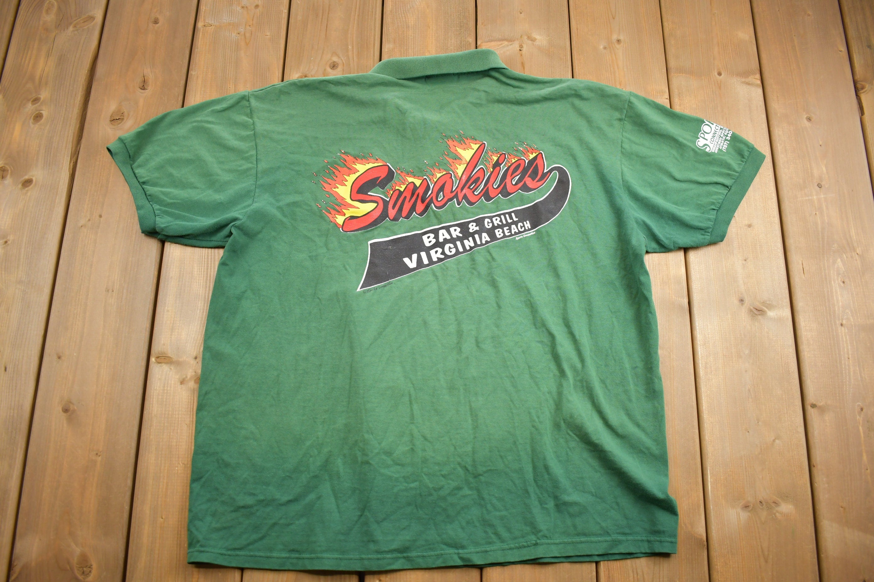 Vintage 1990s Smokies Virginia Beach Souvenir T Shirt