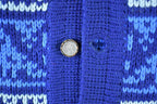 Vintage 1980s Edeltraud Wool Knit Perfect Mild Distress Cardigan Sweater