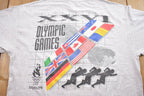 Vintage 1996 Olympic Games Flag Graphic T-Shirt