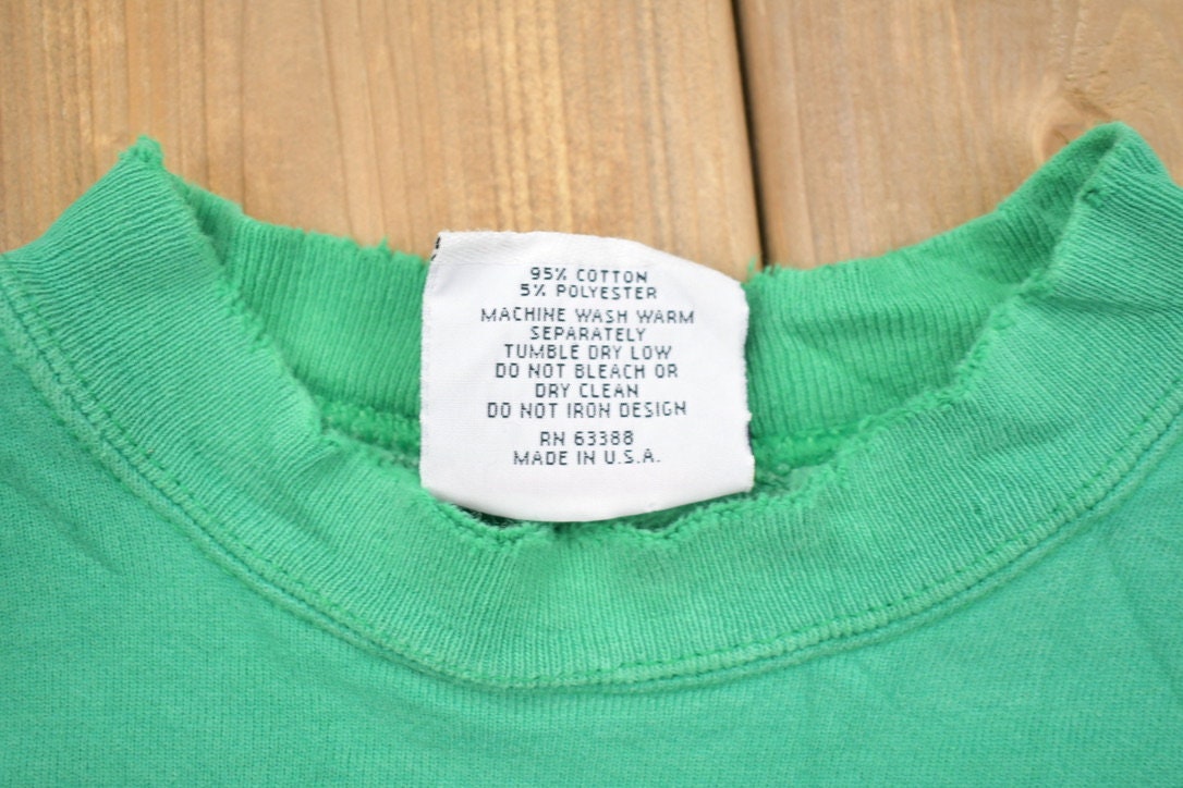 Vintage 1990s New York Jets NFL Crewneck Sweatshirt