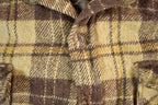 Vintage 1970s Pariani Wool Button Up Shirt Jacket Men's Large