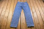 Vintage 1990's Guess Jeans Blue Denim Pants 32 x 34