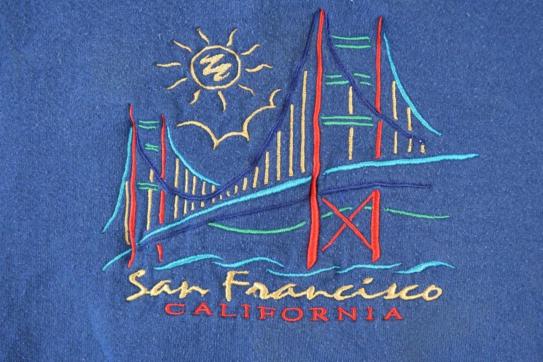 Vintage 1990s San Francisco Crewneck Sweatshirt Made In USA