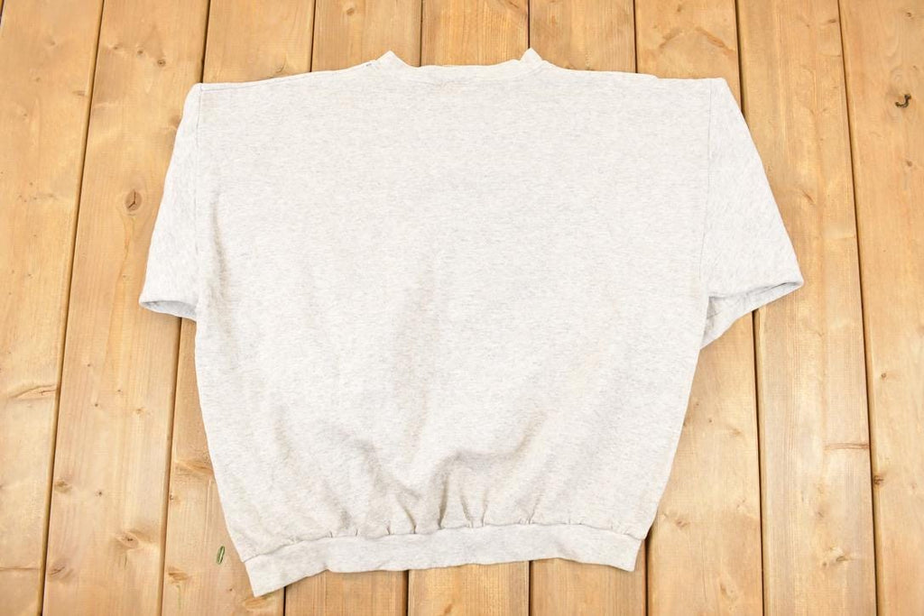 Vintage 1990s Mt Rushmore National Memorial Graphic Print Crewneck Sweatshirt Men's L