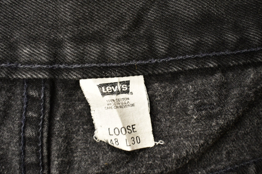 Vintage 1990s Levi's 546 Brown Tab Loose Fit Jeans Size 48 x 30