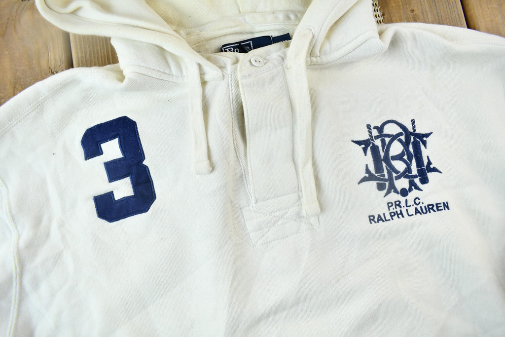 Vintage Y2K Polo Ralph Lauren Quarter Button Hoodie / Vintage Sweater / Ralph Lauren Pullover / Vintage Hoodie / Casual / Streetwear