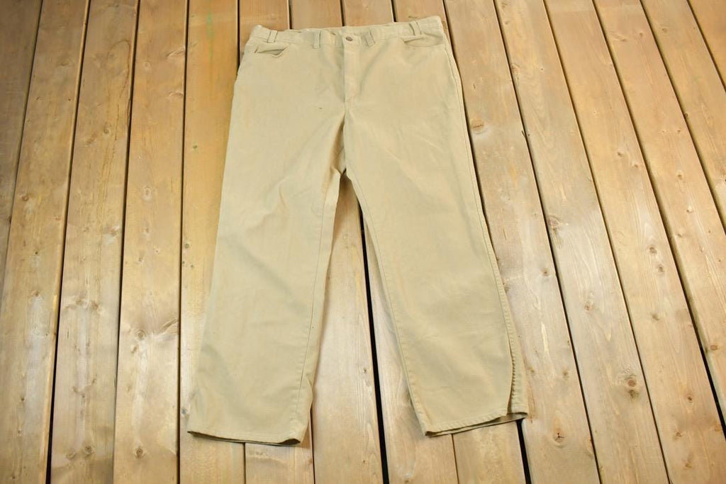 Vintage 1960s GWG Denim Jeans Size 44 x 32 Made In Canada