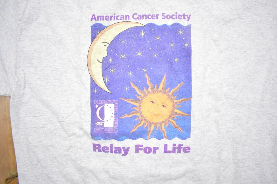 Vintage 1990s American Cancer Society Souvenir T Shirt