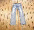 Vintage Y2K Miss Me Bedazzled Low Rise Jeans Size 26x32