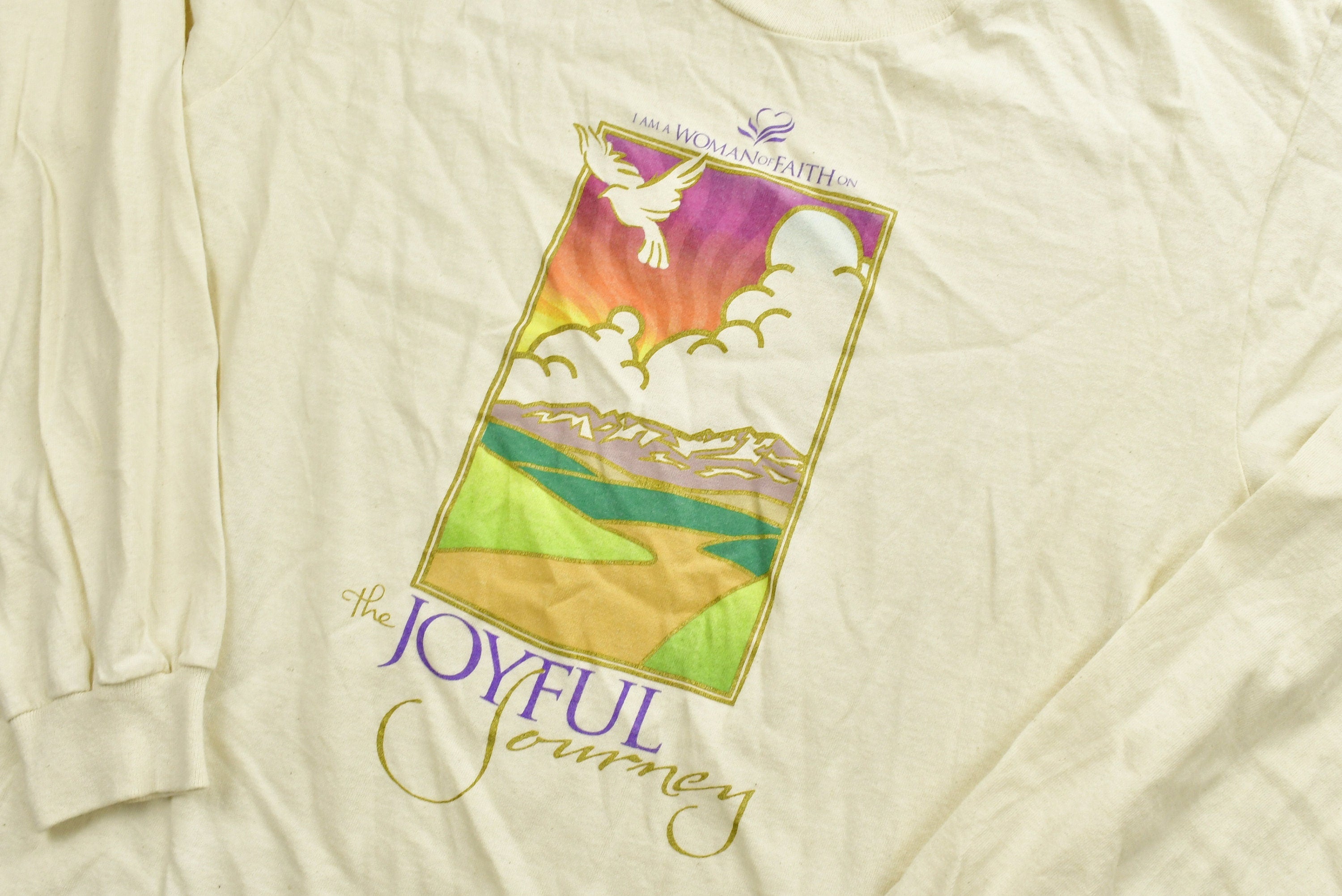 Vintage 1990's Woman Of Faith Crewneck Sweatshirt