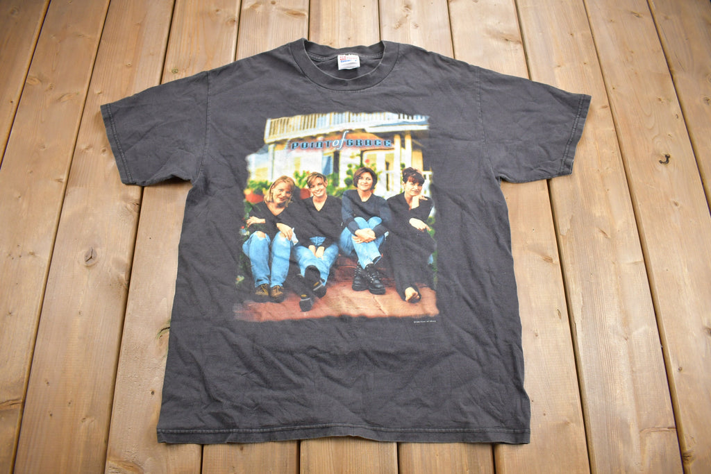 Vintage 1999 Point Of Grace Steady On Tour Band T-shirt