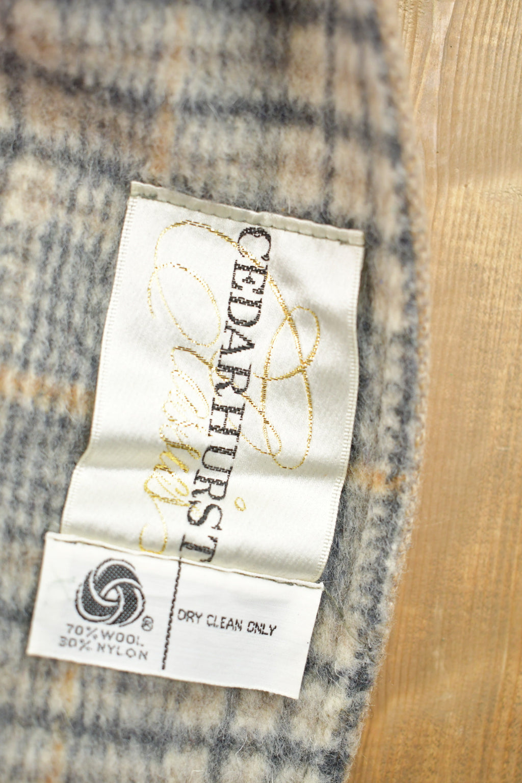 Vintage 1980s Truesdells Cedarhurst 100% Wool Jacket