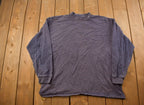 Vintage 1990s Nike Embroidered Mini Swoosh Long Sleeve Sweatshirt