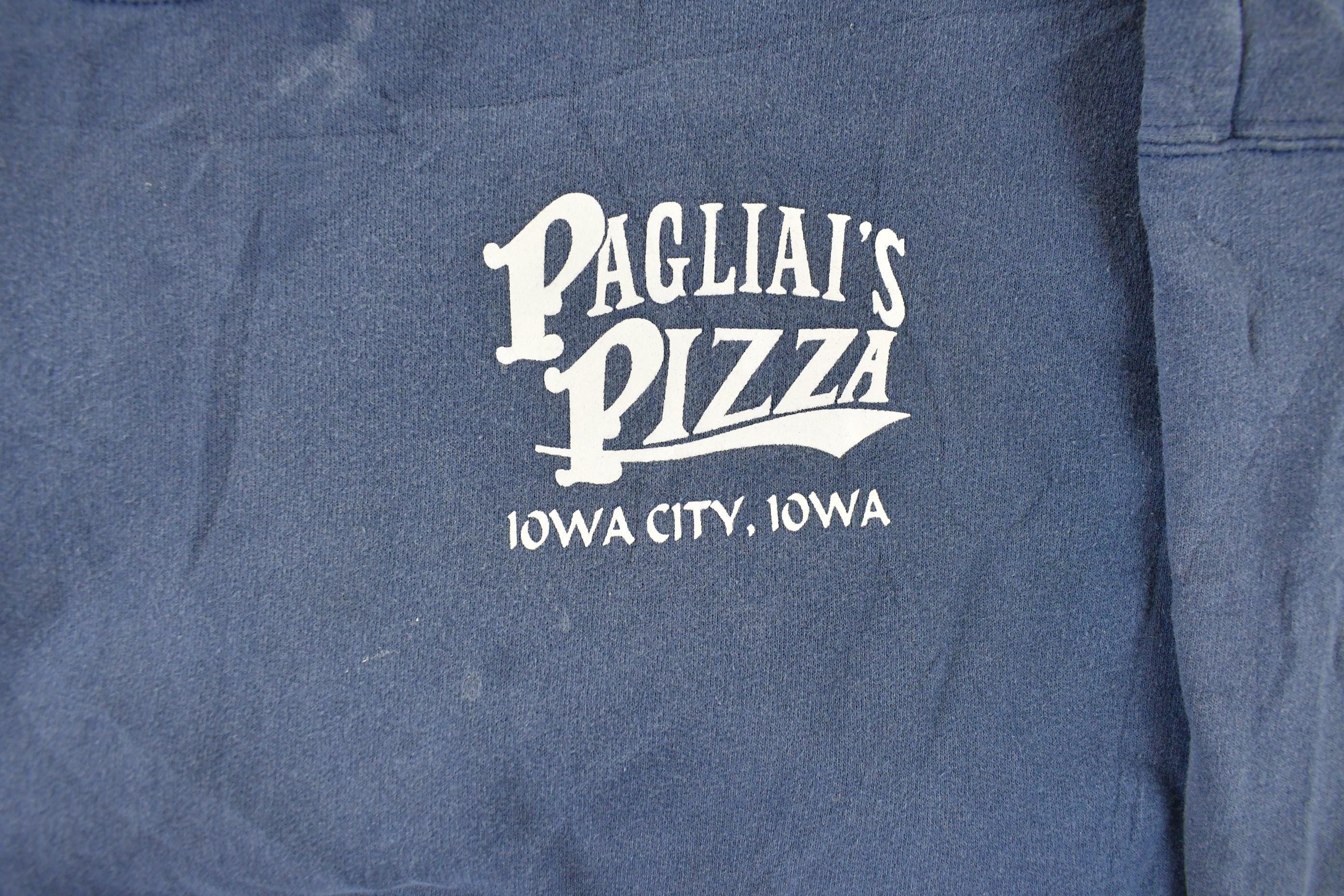 Vintage 1990s Pagliai's Pizza Promo Crewneck Sweatshirt Men's L