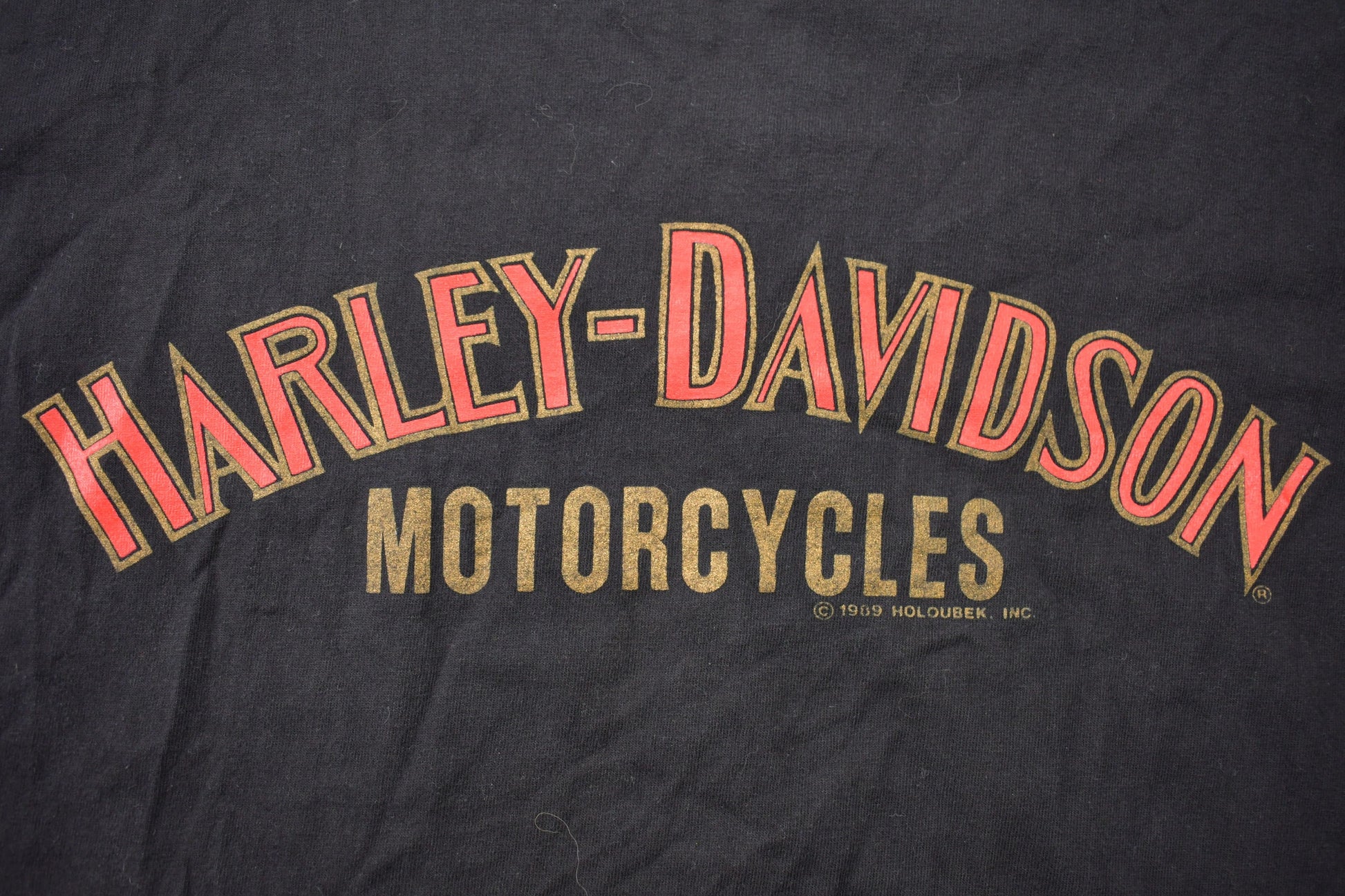 Vintage 1994 Harley Davidson New Kingstown Motorcycles T-Shirt