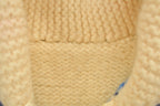Vintage 1980s Cable Knit Zip Up Sweater