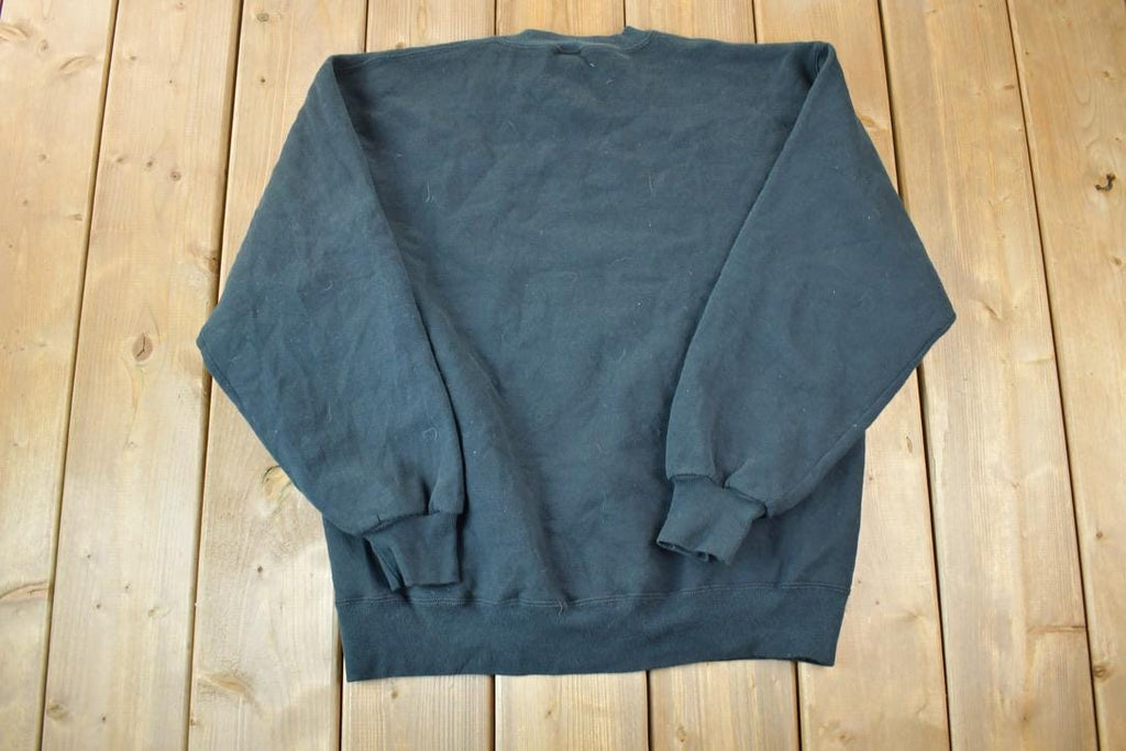 Vintage 1990s Russell Tiger Head University Collegiate Crewneck