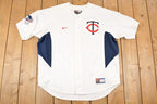 Vintage Y2K Cincinnati Twins Embroidered Nike Baseball Jersey Men's XL