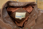 Vintage 1990s Boundary Waters Leather Jacket Men's Small