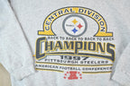 Vintage 1997 Pittsburgh Steelers Logo 7 NFL Crewneck Sweatshirt
