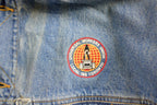 Vintage 1990s Toronto Workers Union Denim Jean Jacket