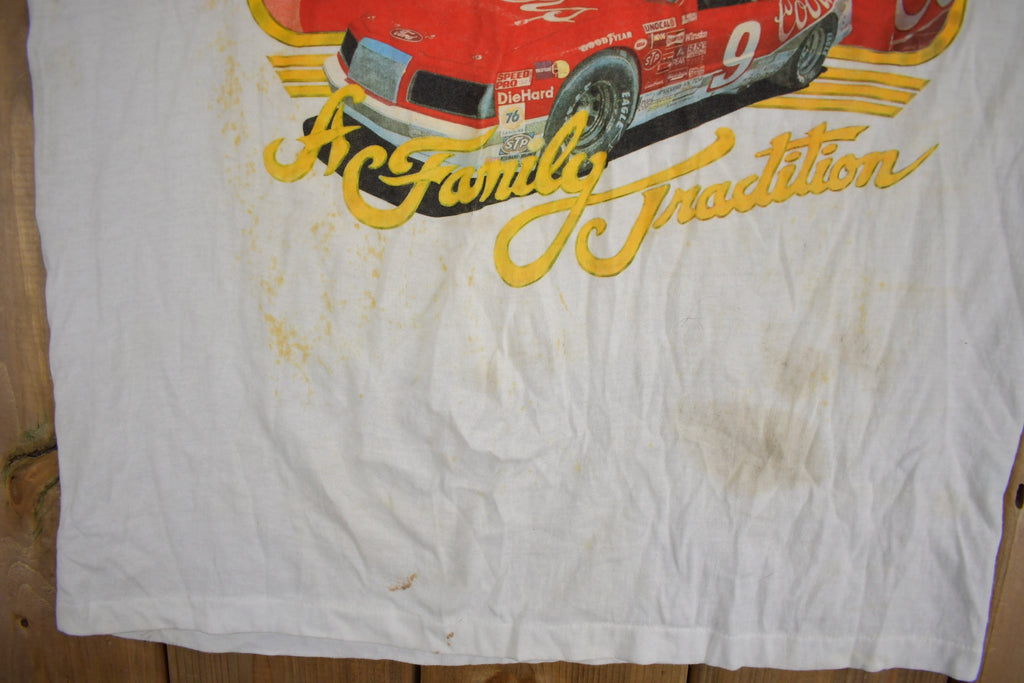 Vintage 1980s The Elliots A Family Tradition Graphic Ringer T Shirt