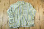 Vintage 1970s Marlowe Nightwear Button Up Shirt
