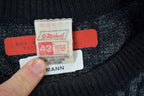 Vintage 1980s St Michael Abstract Pattern Knit Crewneck Sweater