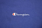 Vintage 1990s Champion Blank Blue Crewneck Sweatshirt