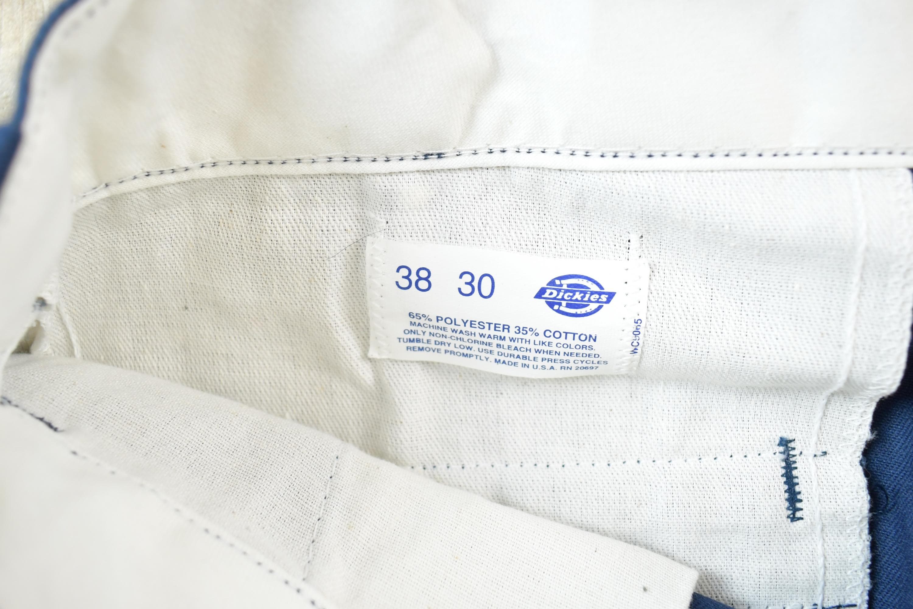 Vintage 1990s Dickies Work Pants Size 38 x 30 Made In USA  90s Carpenter Pants  Distressed Carhartt  Vintage Workwear