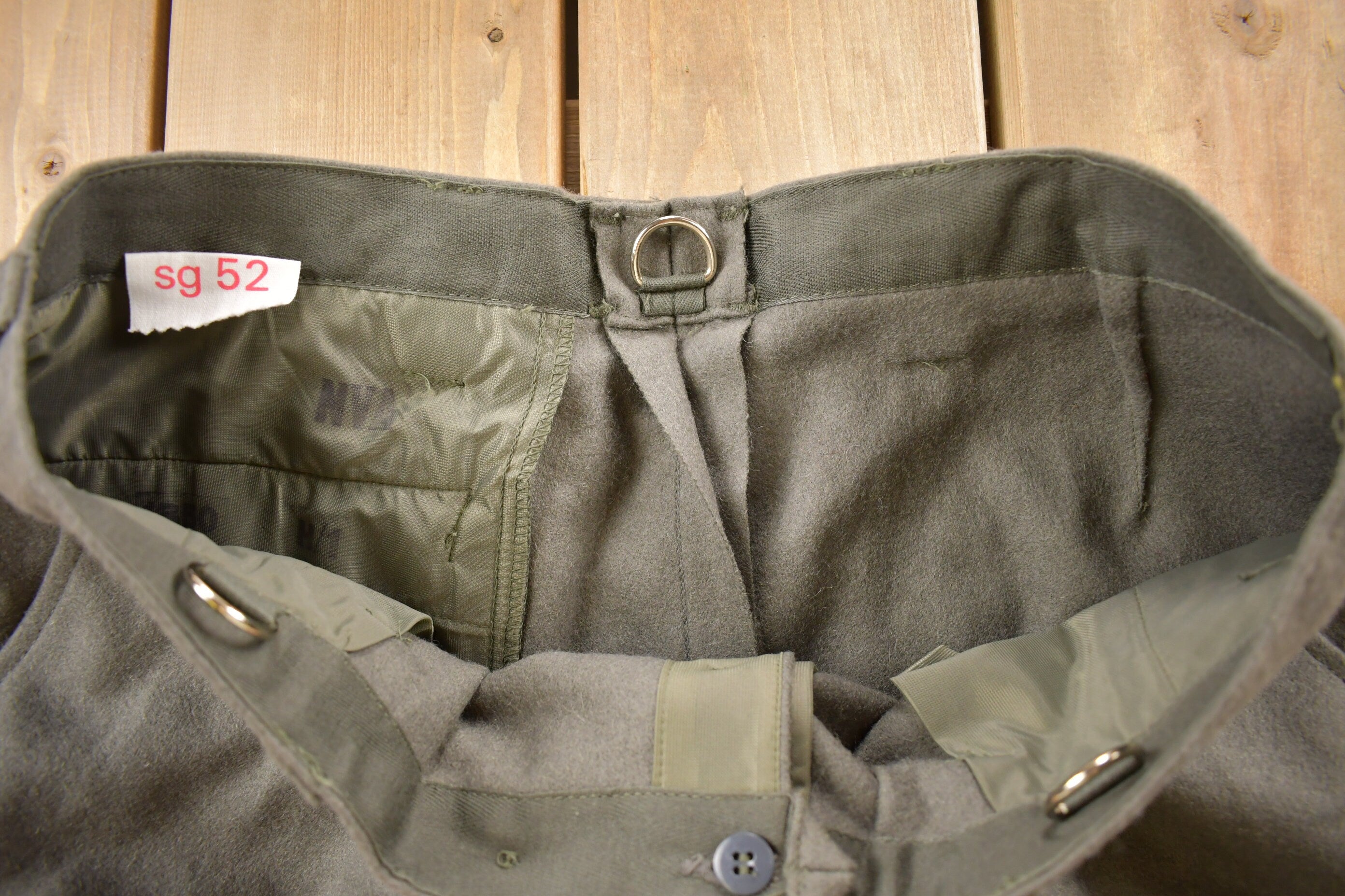 Vintage 1980s SG 52 Blank Trousers Size 35 x 31