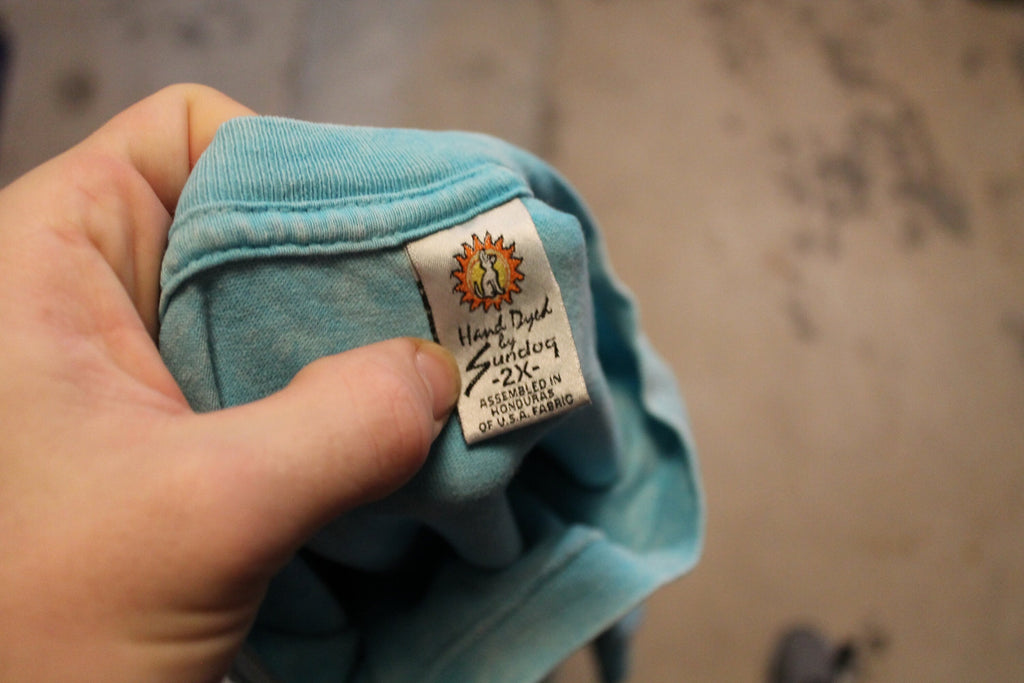 Vintage 1990s Wintergreen Winery Tie Dye Graphic T Shirt