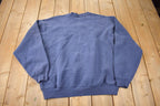 Vintage 1990s Youth Embroidered Crewneck Sweatshirt Made In USA
