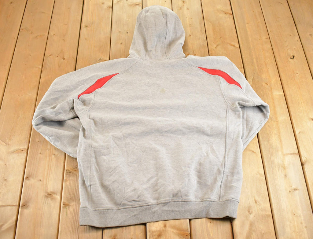 Vintage Y2K Nike Middle Swoosh Ohio State Hoodie Sweatshirt Men's / Swoosh Logo / Collegiate State 2000s Nike Sweater