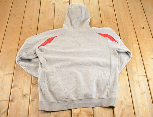 Vintage Y2K Nike Middle Swoosh Ohio State Hoodie Sweatshirt Men's