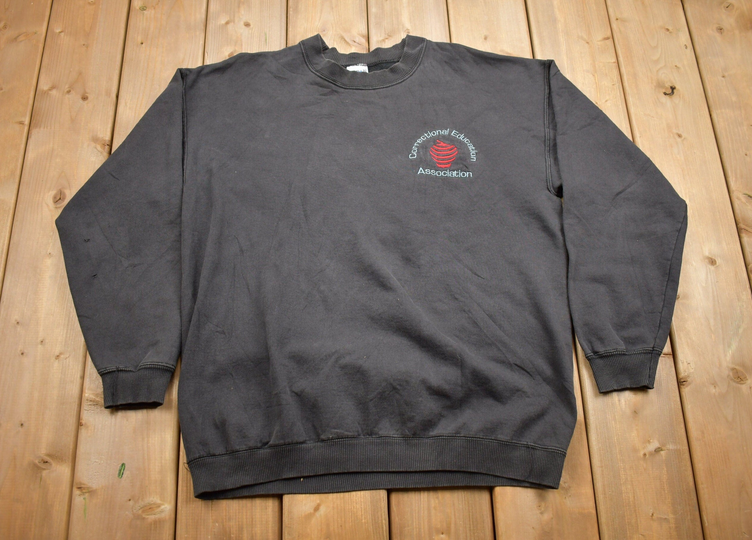 Vintage 1990s Correctional Education Association Crewneck Sweatshirt