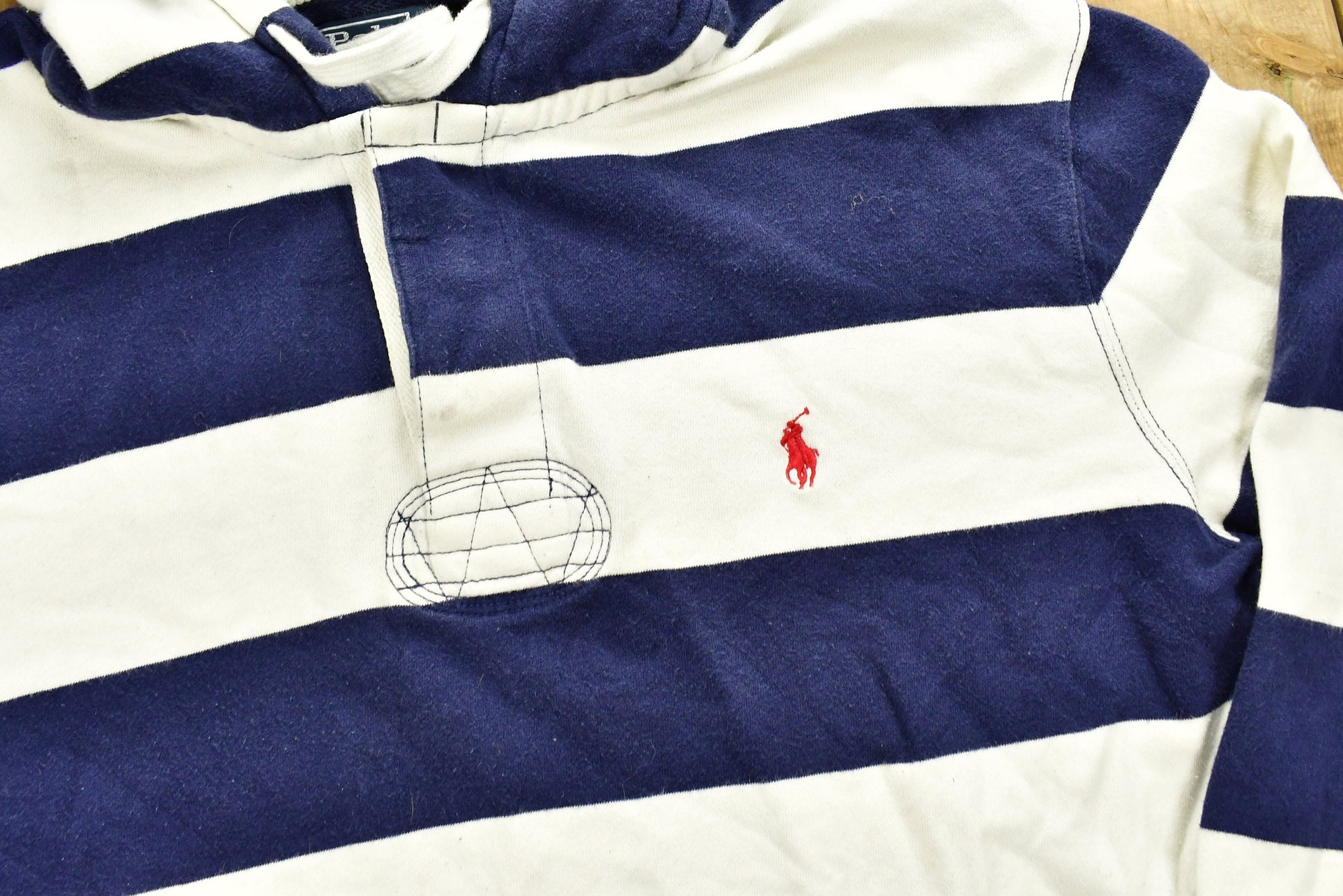 Vintage 1990's Polo Ralph Lauren Striped Boating Pullover Sweater