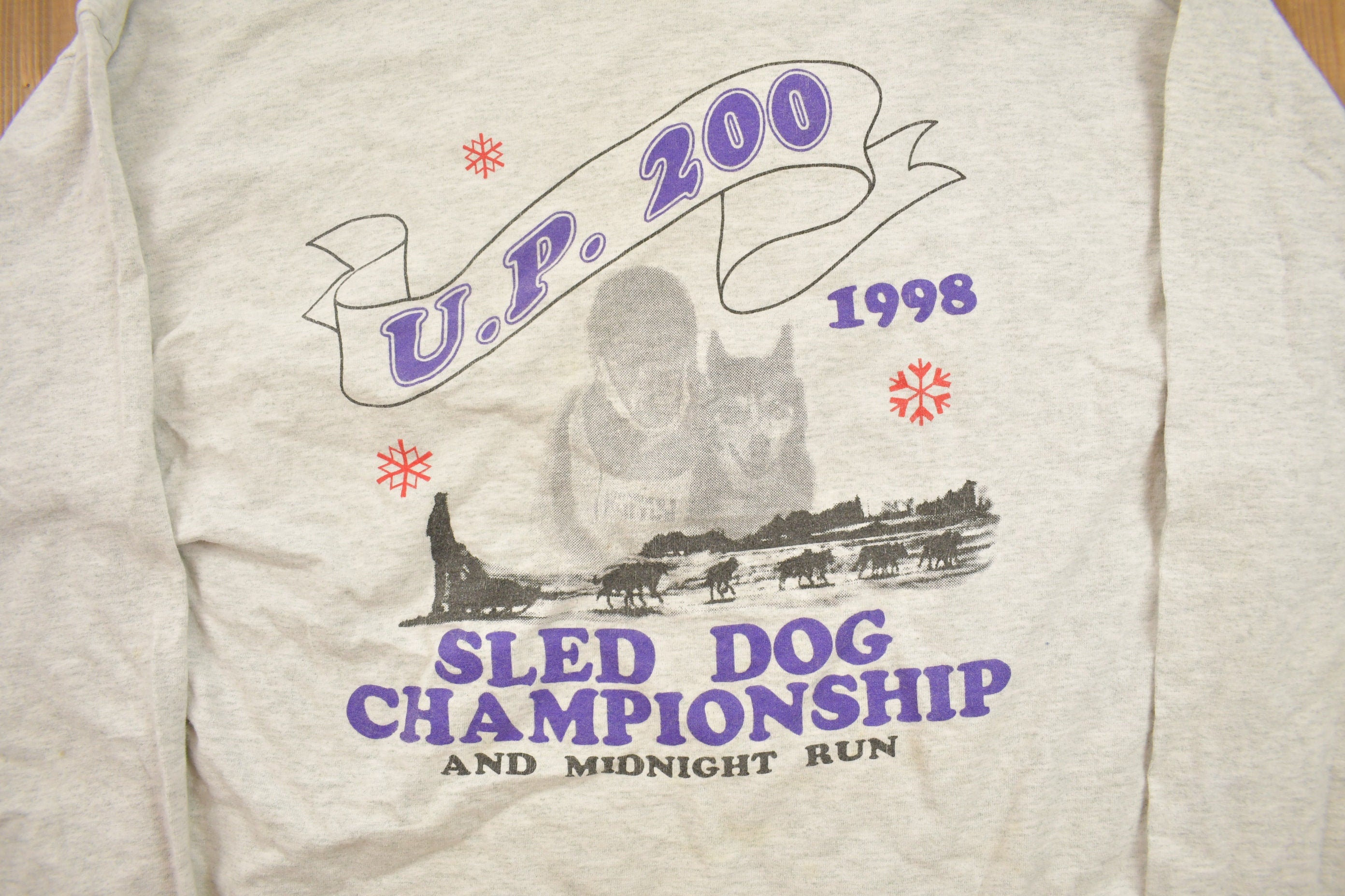 Vintage 1998 Sled Dog Championship Crewneck Sweatshirt