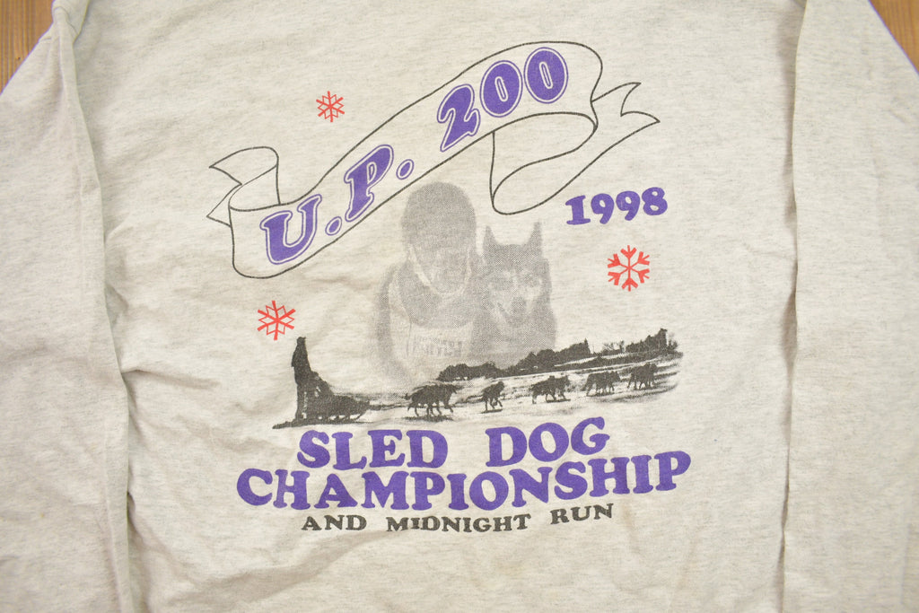 Vintage 1998 Sled Dog Championship Crewneck Sweatshirt