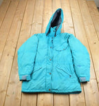 Vintage 1990s The North Face Goose Down Hooded Puffer Jacket