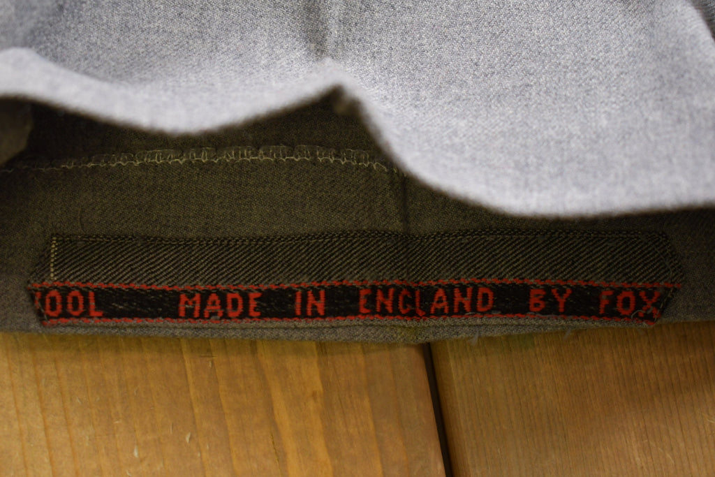 Vintage 1970s Pleated Trousers Size 34 x 24.5