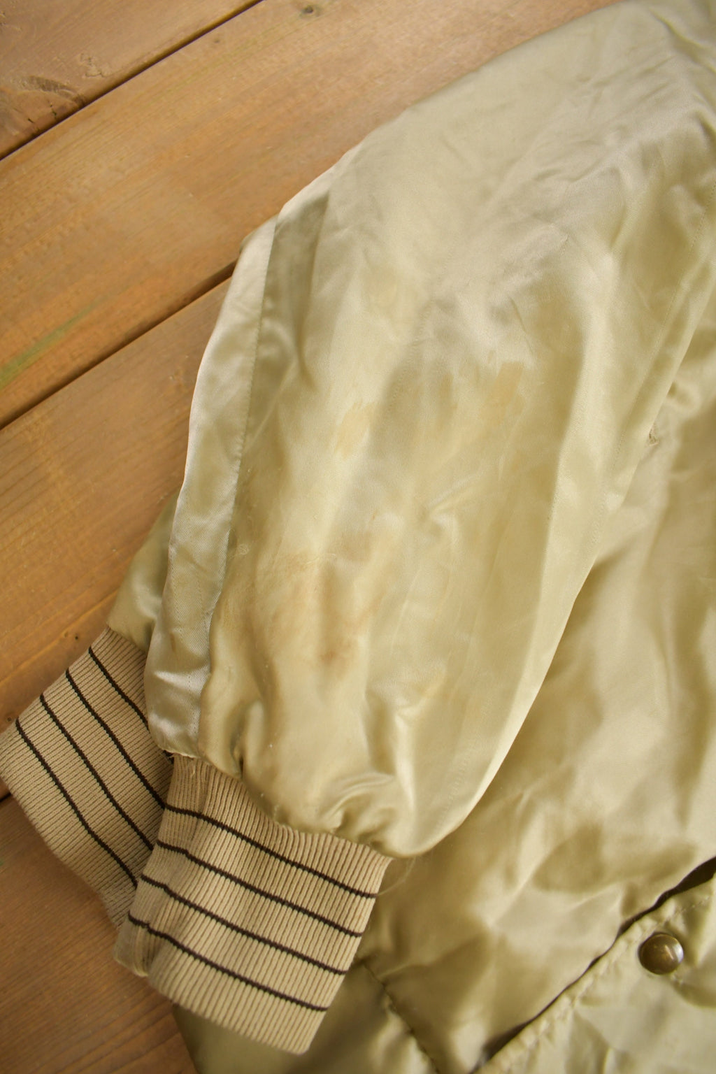 Vintage 1990s Eastern Kansas Livestock West Ark Satin Jacket