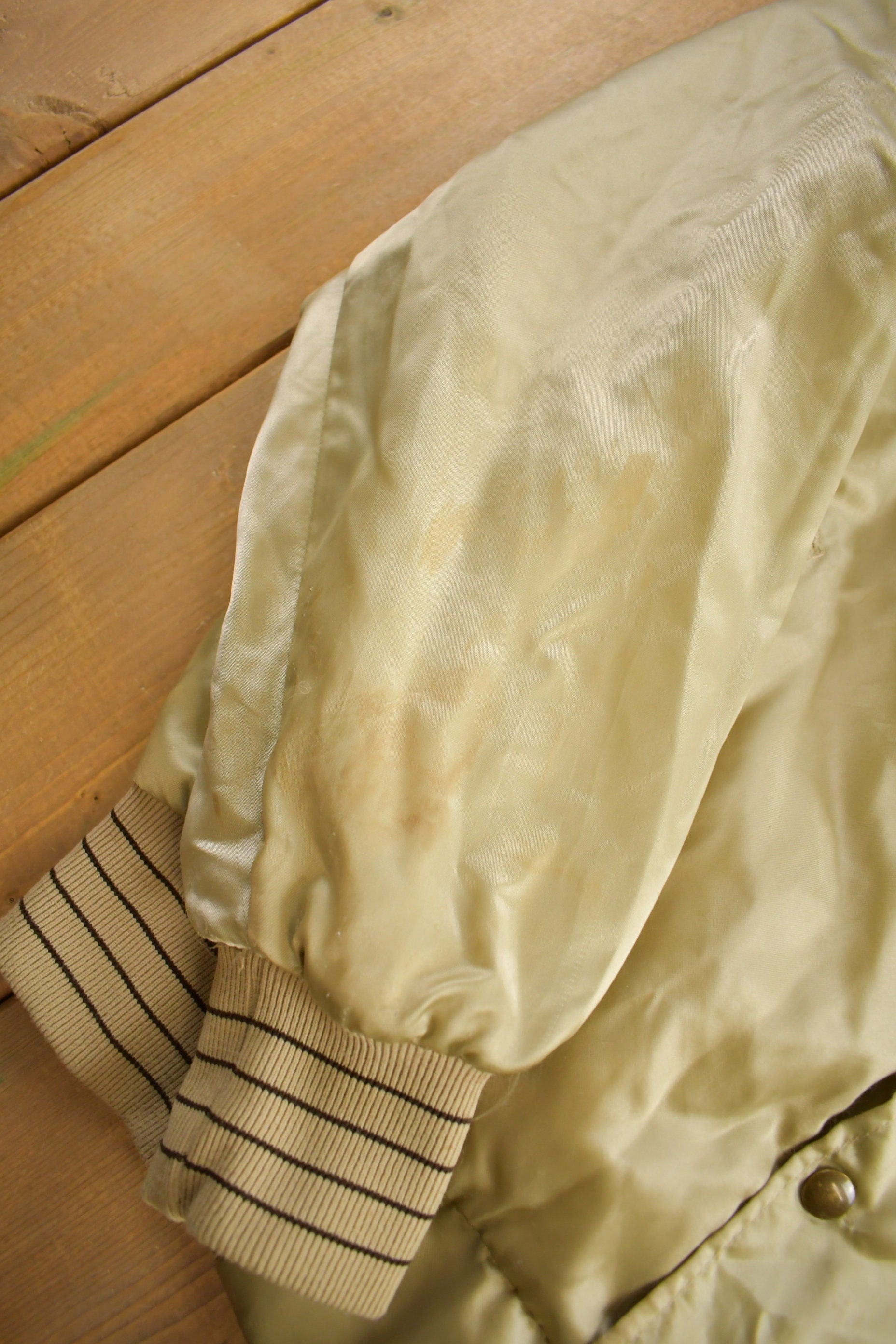 Vintage 1990s Eastern Kansas Livestock West Ark Satin Jacket