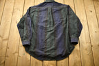 Vintage 1990s Tommy Hilfiger Crest Logo Striped Button Up Shirt