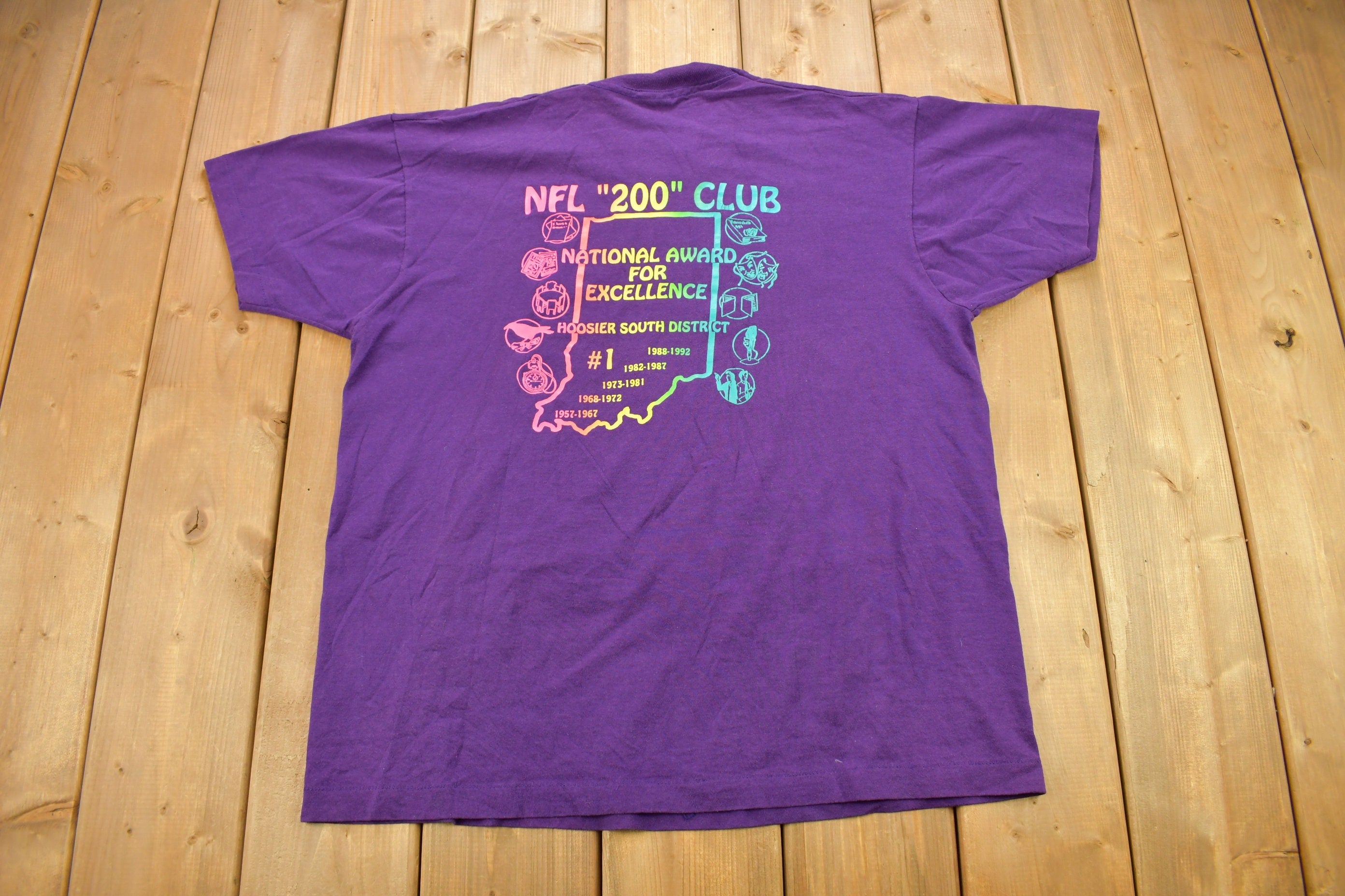 Vintage 1990s Ben Davis Forensic League Graphic T Shirt